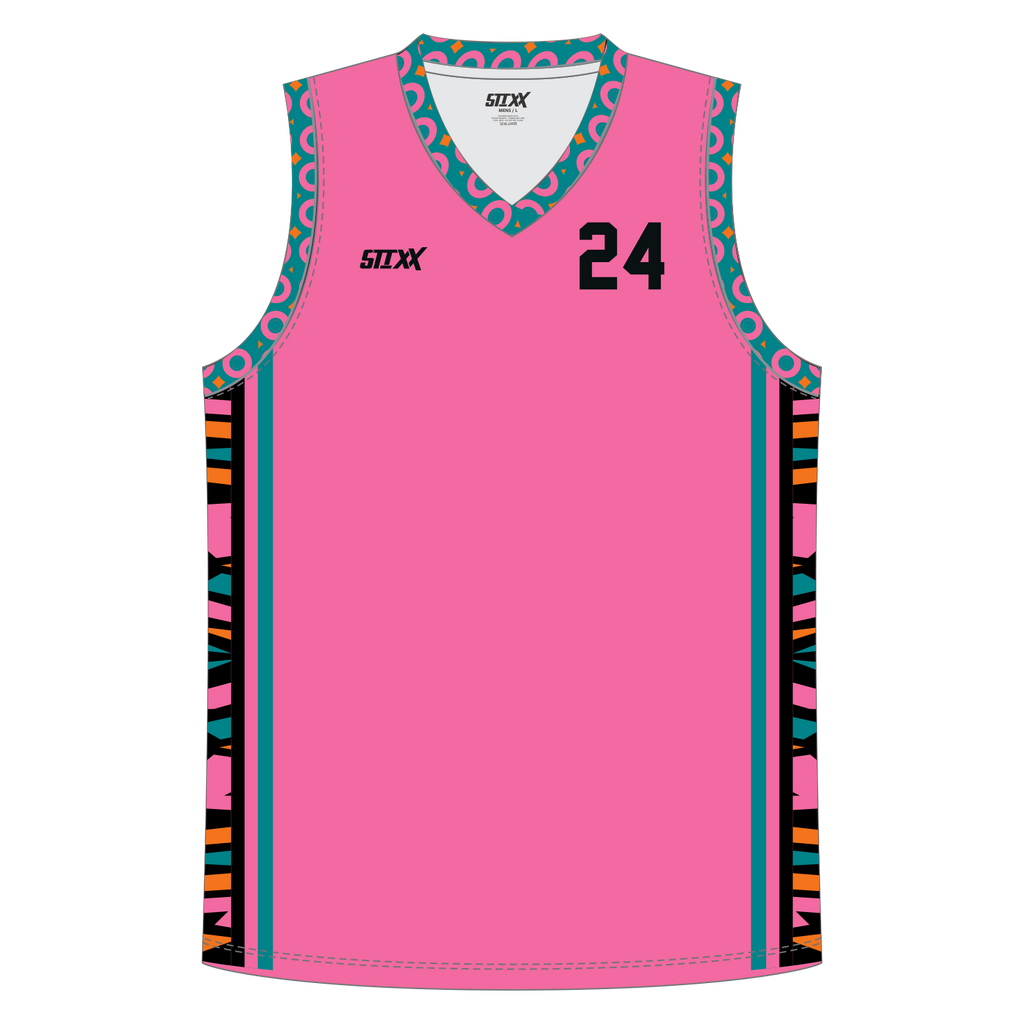CUSTOM V-NECK BASKETBALL JERSEYS