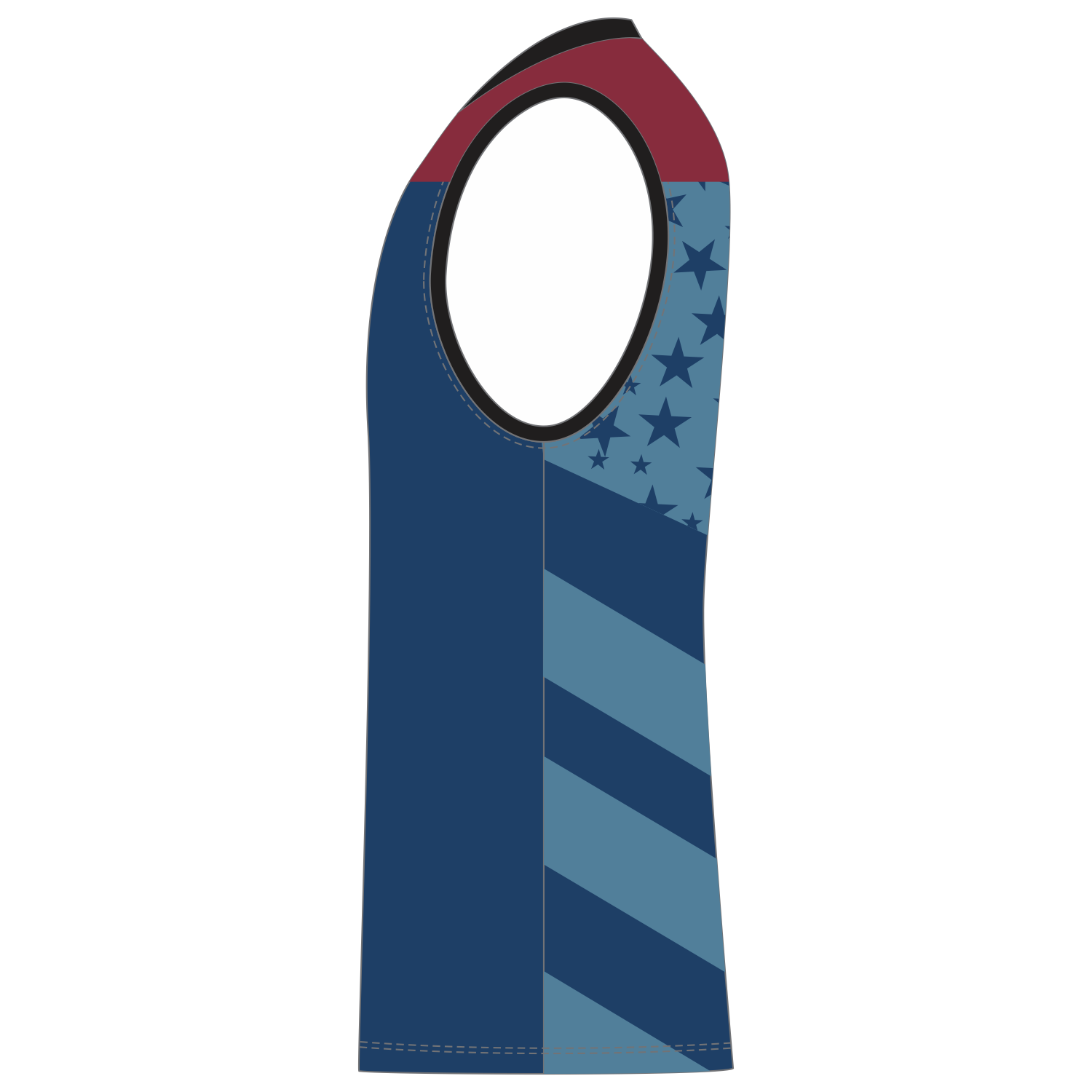 CUSTOM ROUND/CREW NECK BASKETBALL JERSEYS