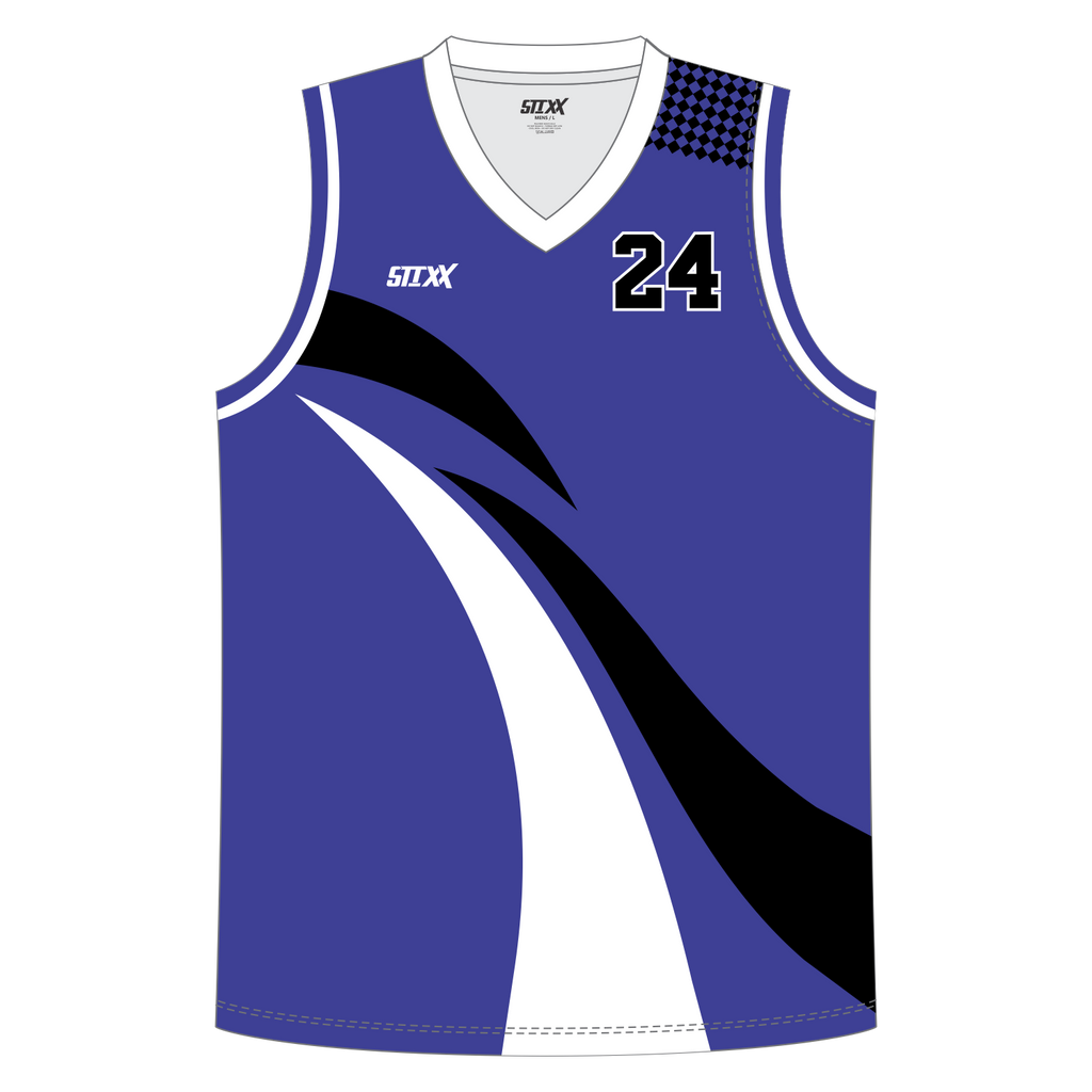CUSTOM V-NECK BASKETBALL JERSEYS