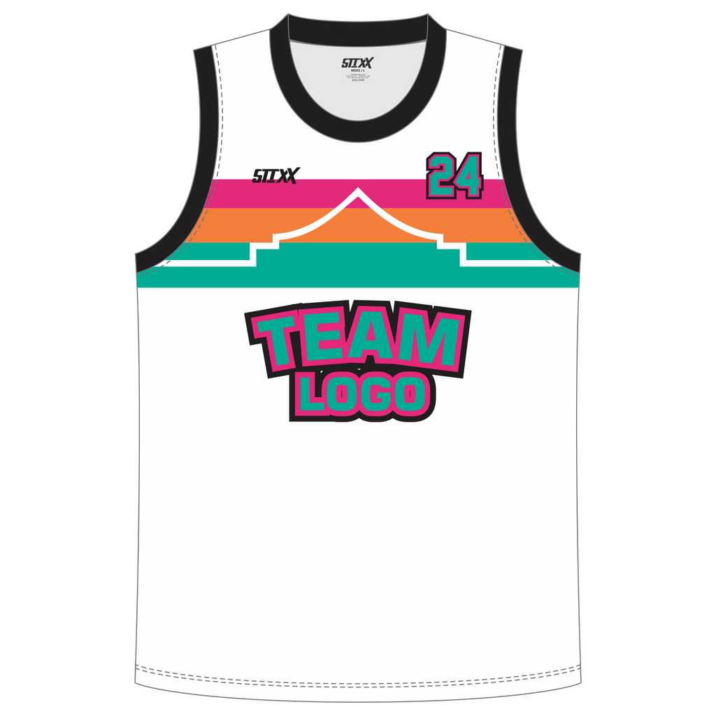 CUSTOM ROUND/CREW NECK BASKETBALL JERSEYS