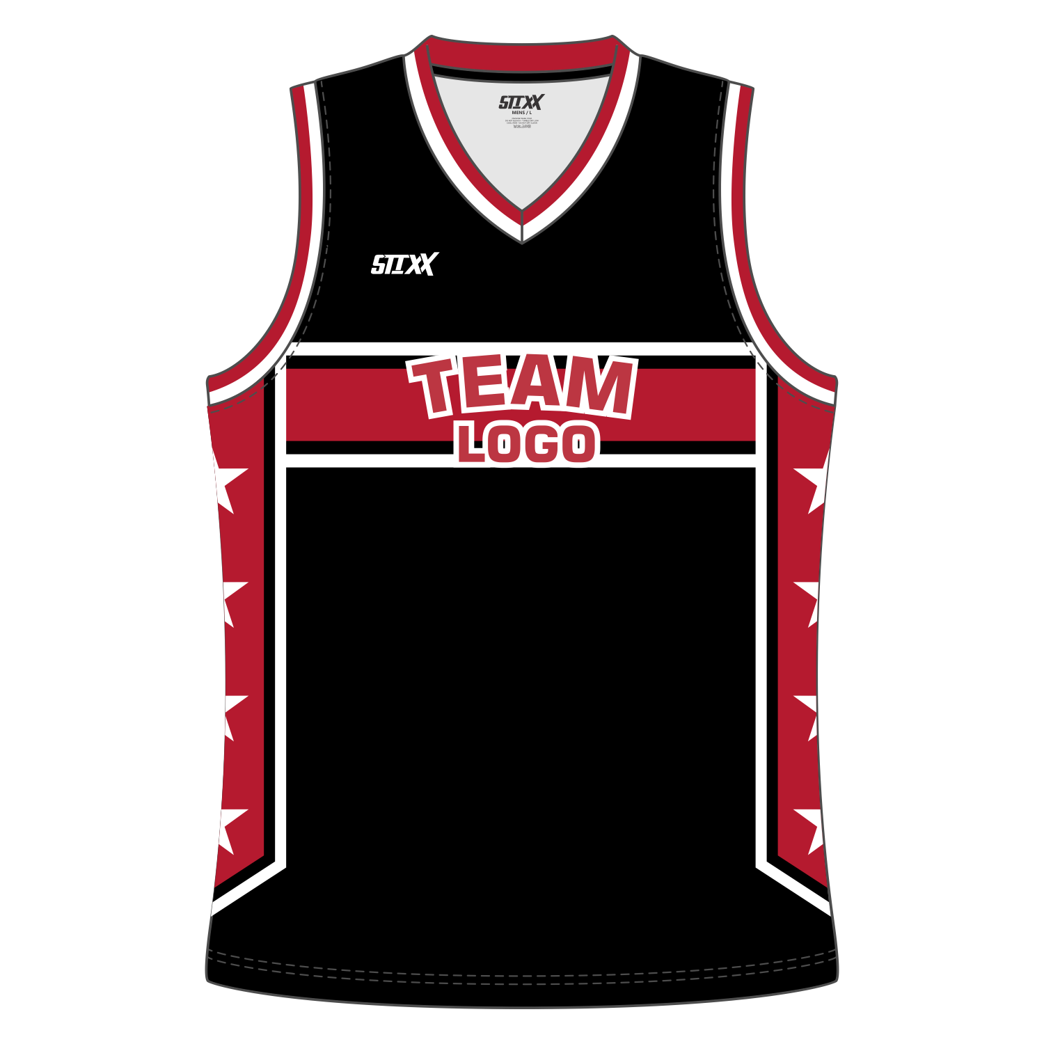 CUSTOM V-NECK BASKETBALL JERSEYS