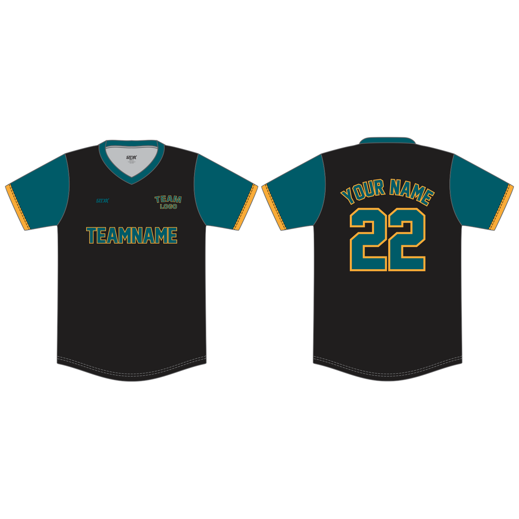 Custom V-Neck Baseball Jersey