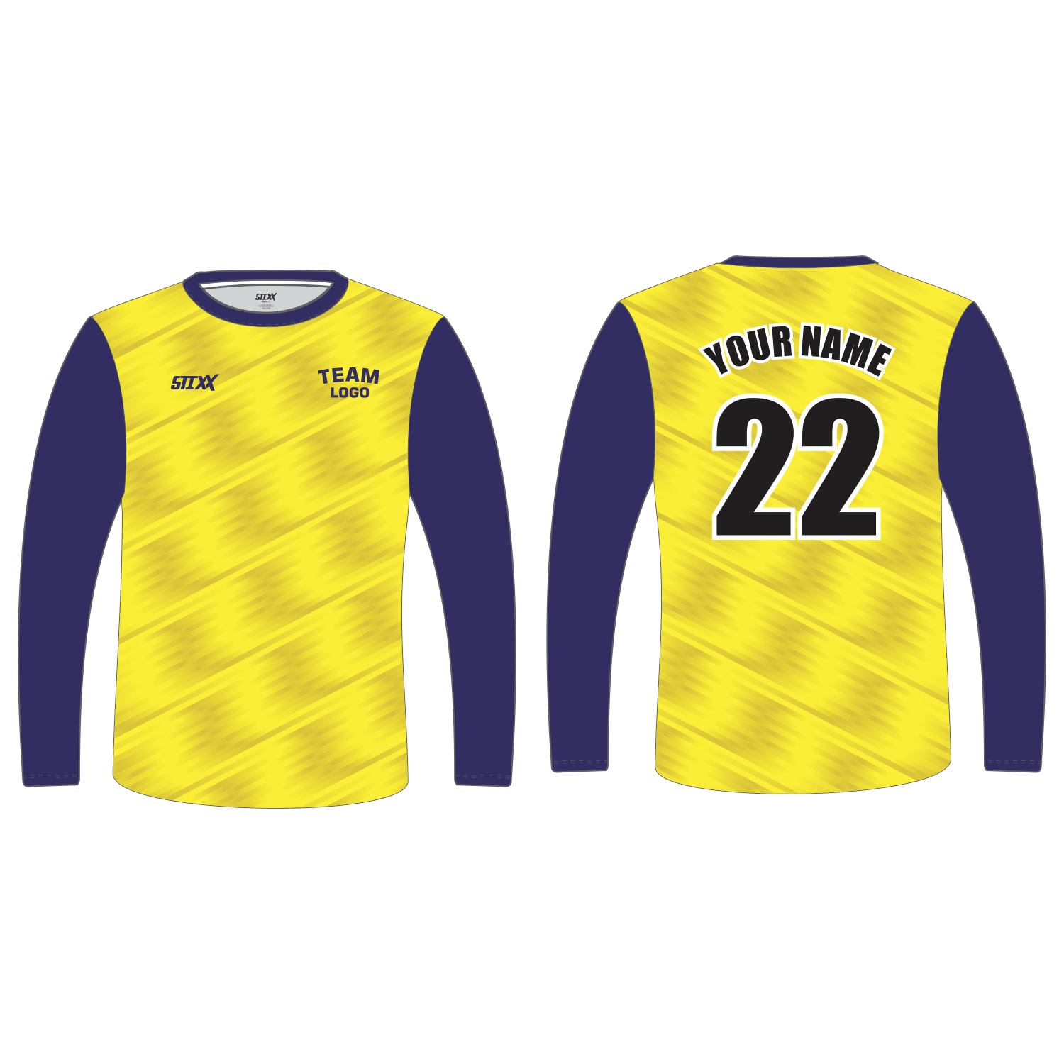 Custom Long Sleeve Crew Neck T-Shirts