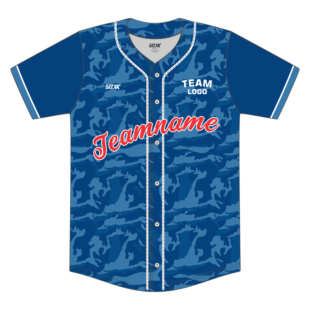 Custom Button-Down Baseball Jerseys
