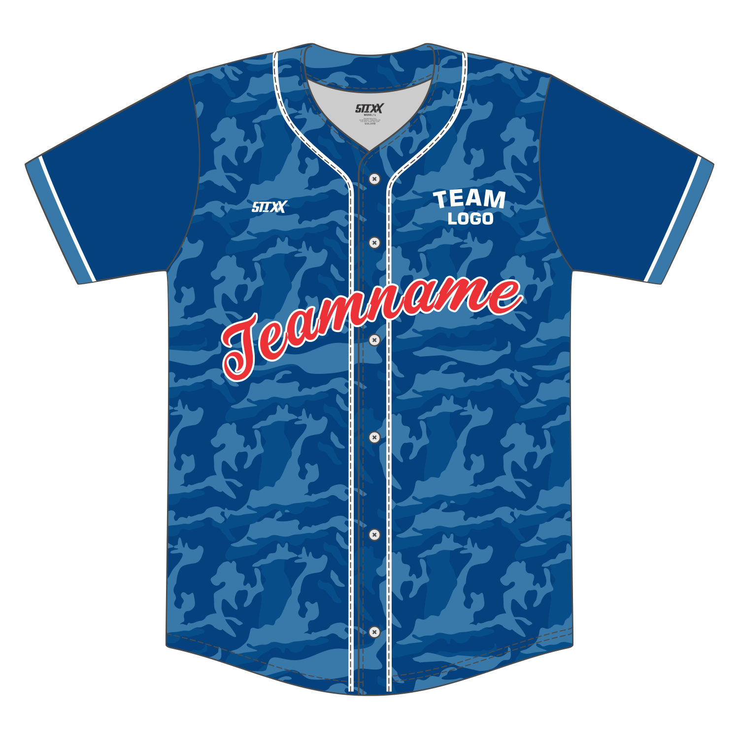 Custom Button-Down Baseball Jerseys