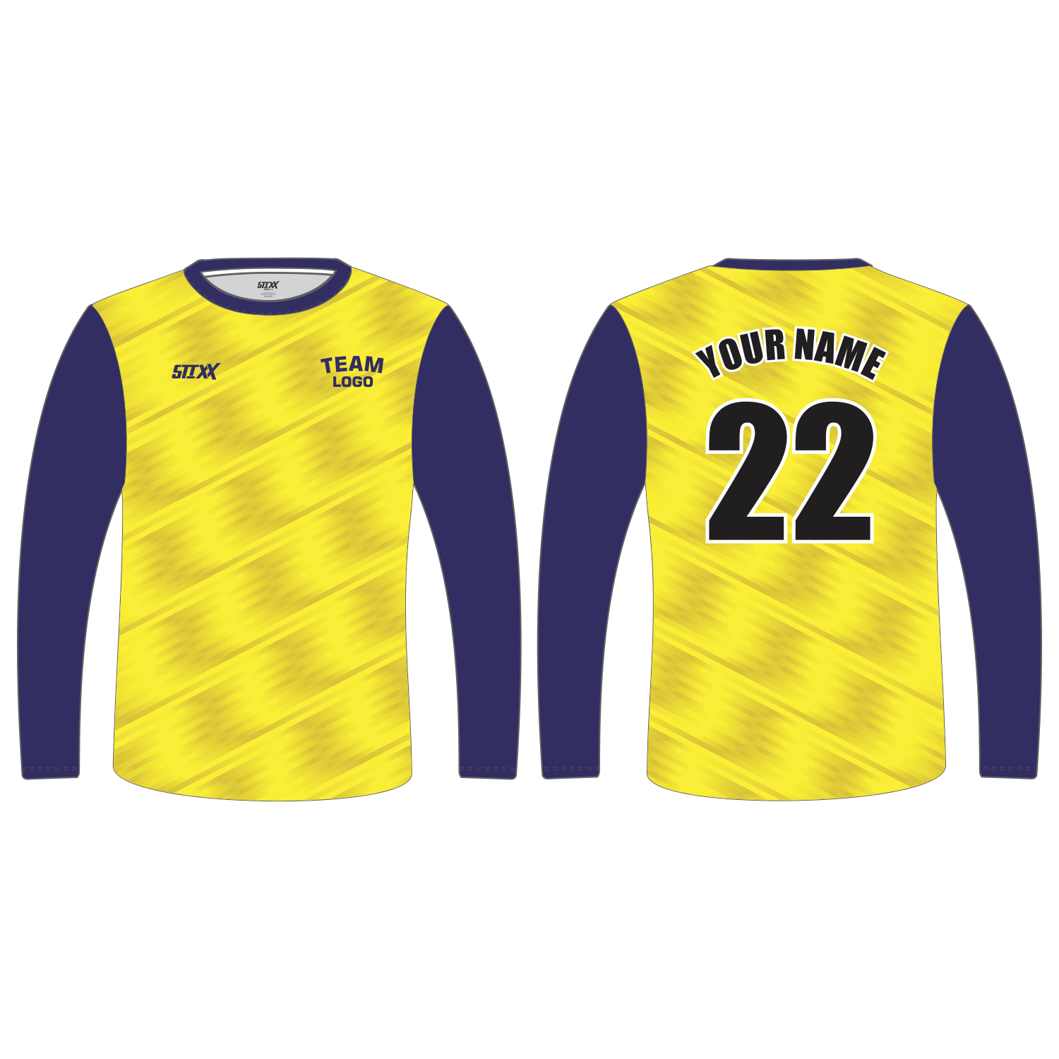 Custom Long‑Sleeve Crew Neck T‑Shirts