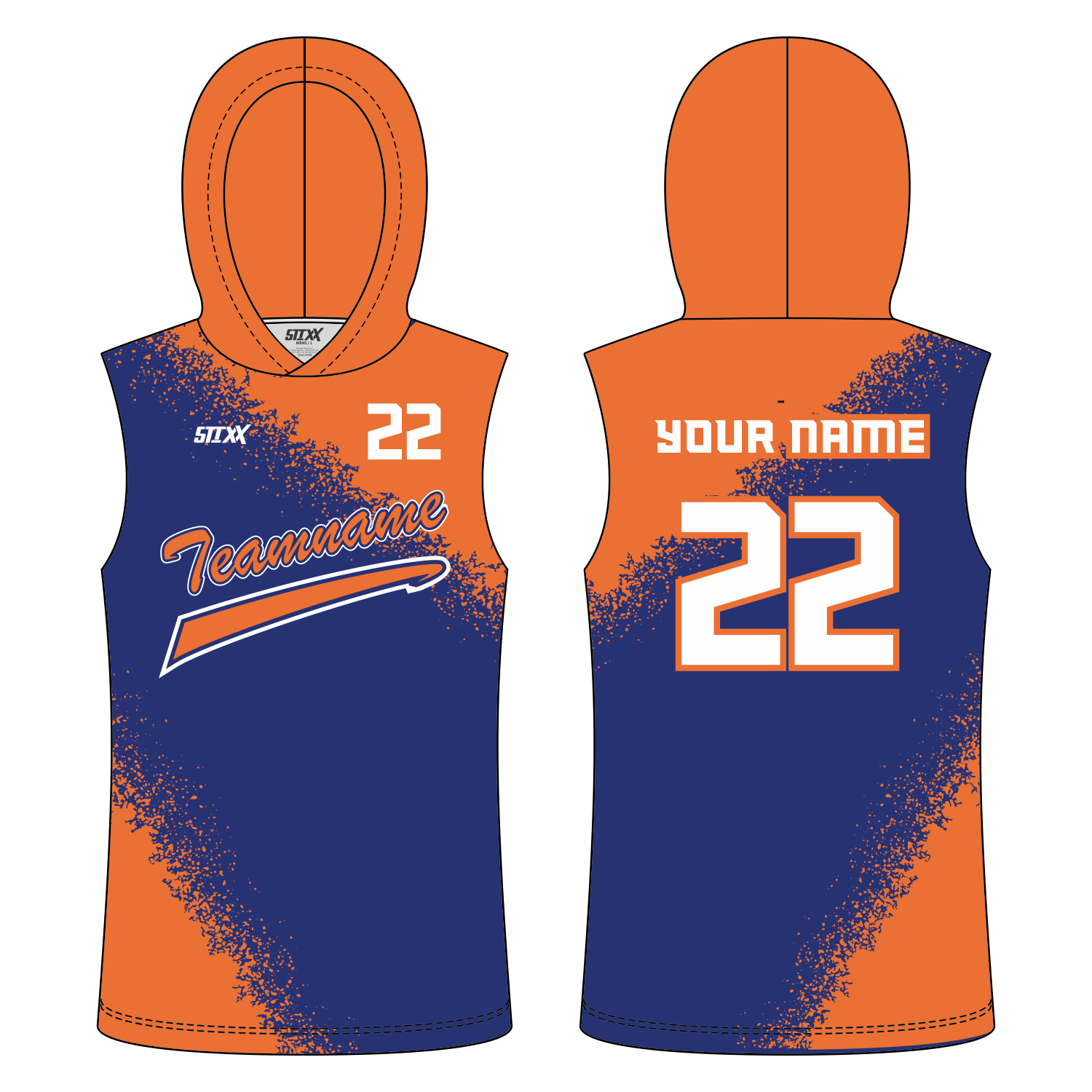 CUSTOM SLEEVELESS HOODIE SHOOTING SHIRTS