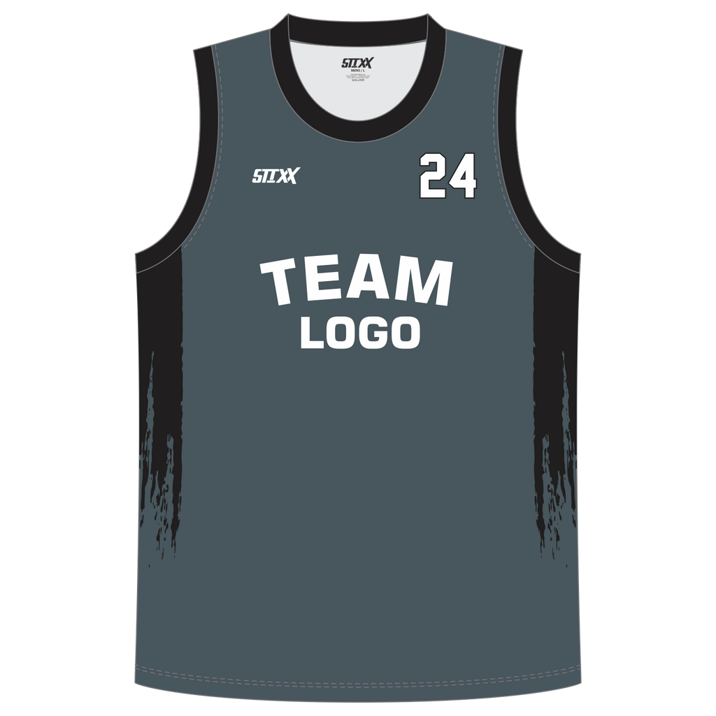 CUSTOM ROUND/CREW NECK BASKETBALL JERSEYS