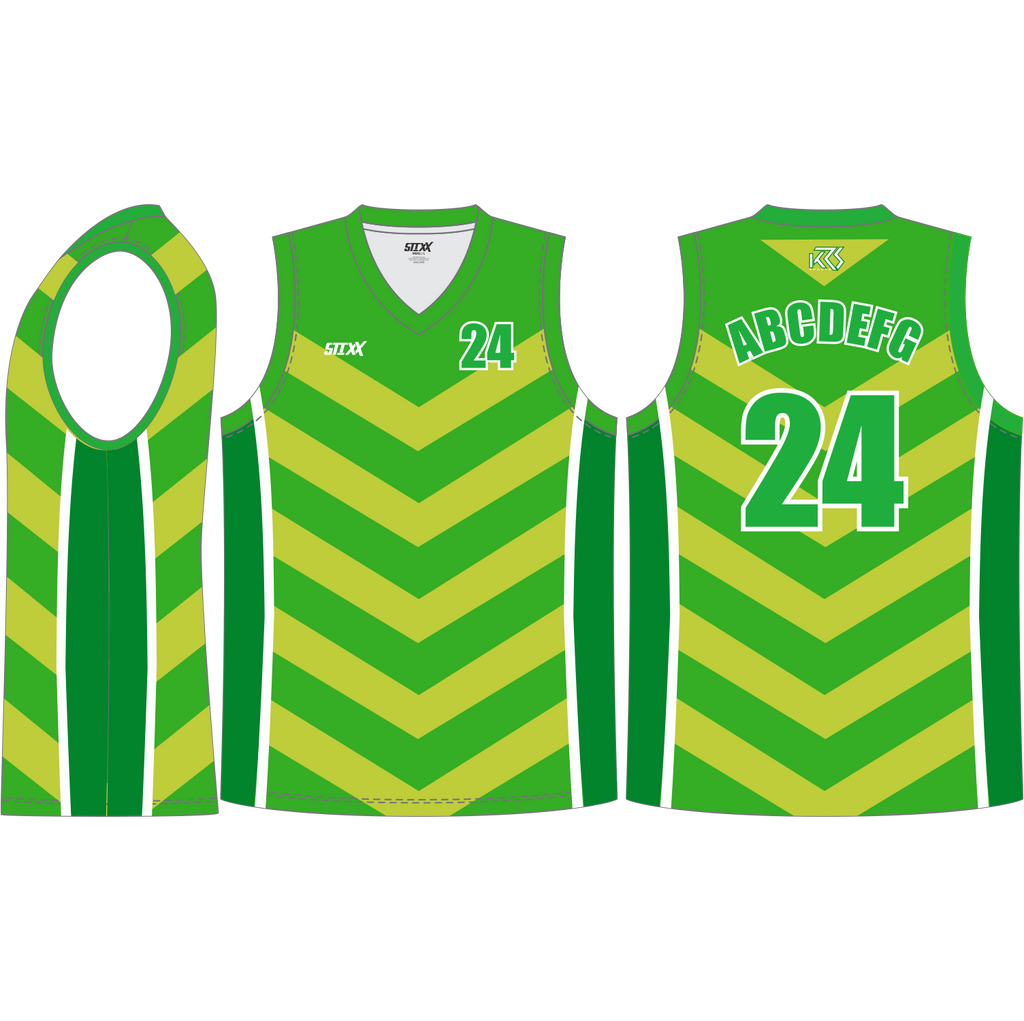 CUSTOM V-NECK BASKETBALL JERSEYS