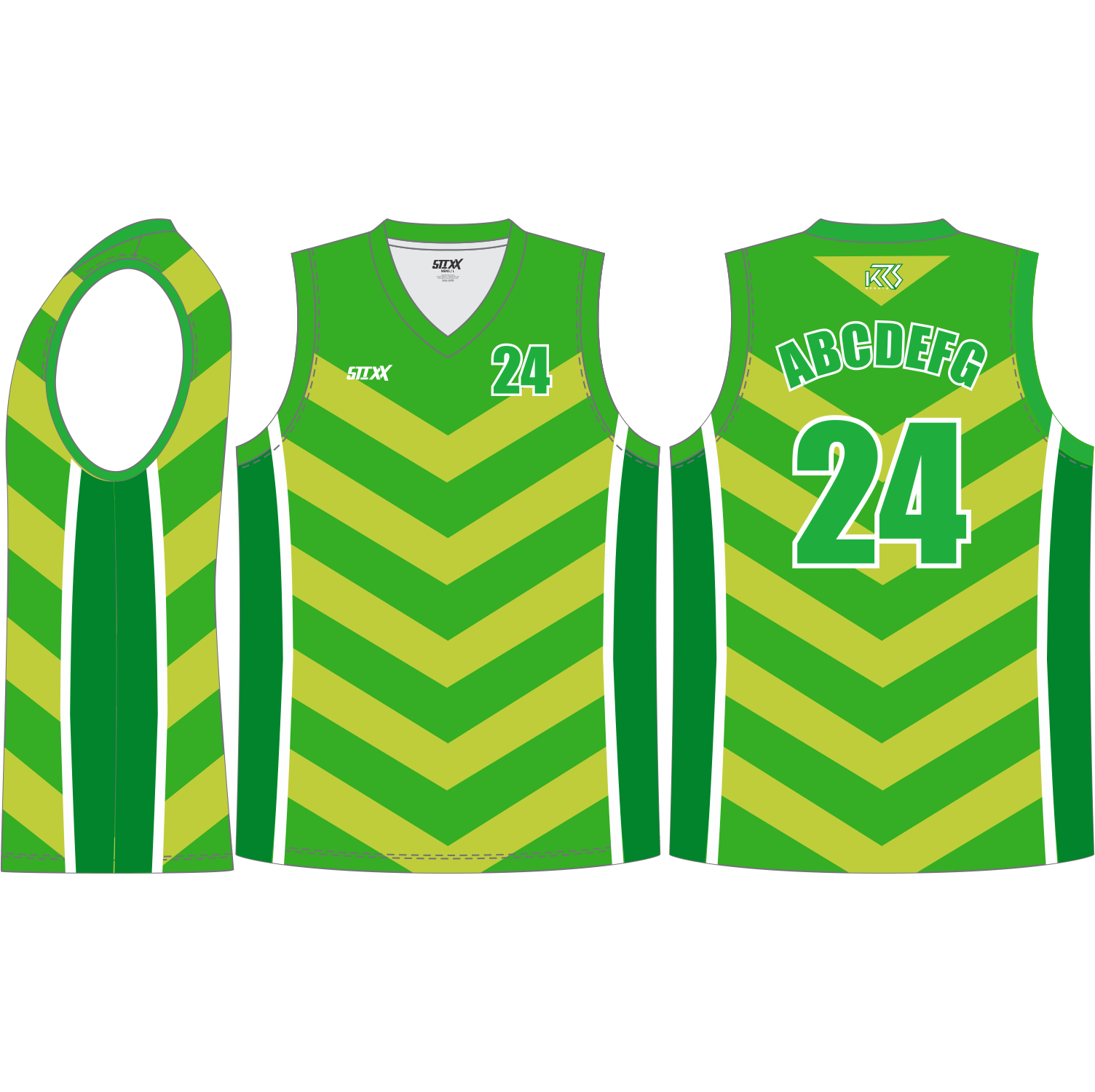 CUSTOM V-NECK BASKETBALL JERSEYS