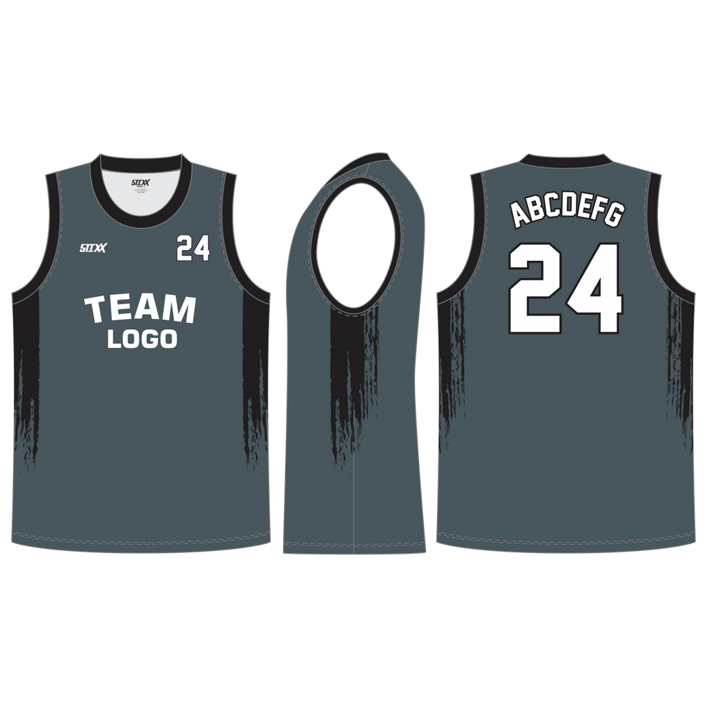 CUSTOM ROUND/CREW NECK BASKETBALL JERSEYS