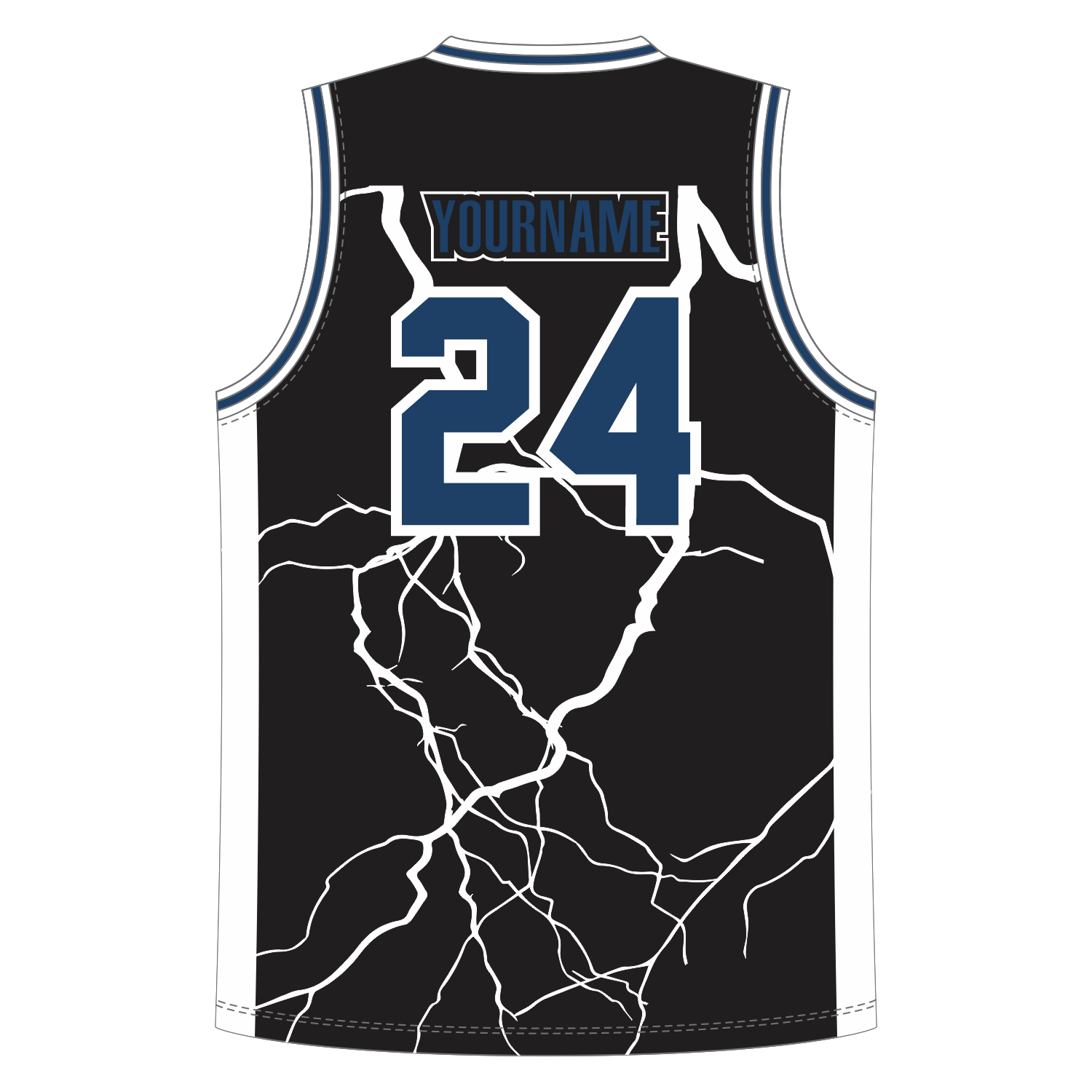 CUSTOM V-NECK BASKETBALL JERSEYS
