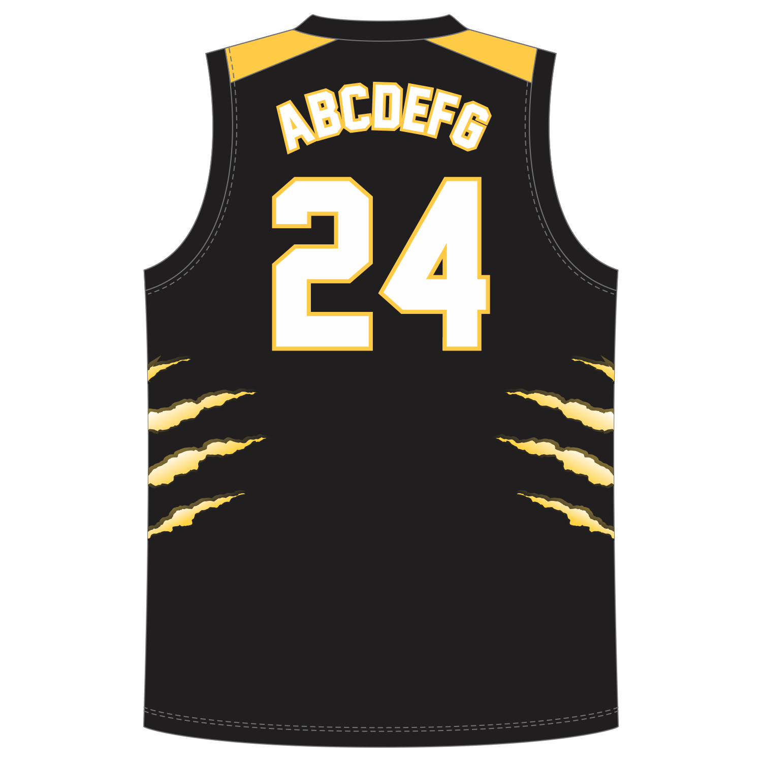 CUSTOM ROUND/CREW NECK BASKETBALL JERSEYS