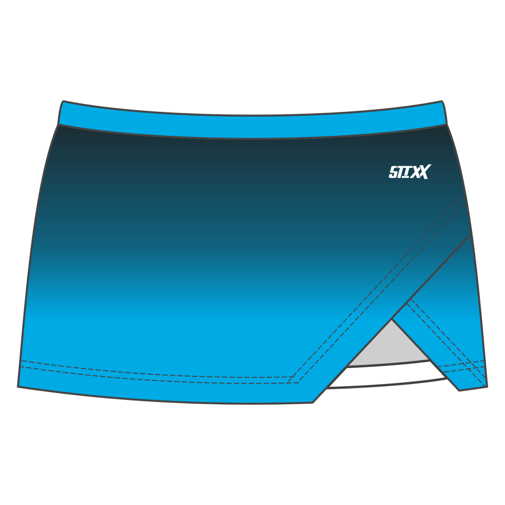 Custom Crossover Vent Cheerleading Skirts