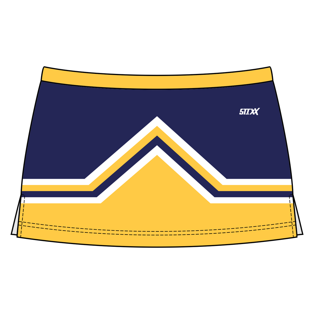 Custom Side Vent Cheerleading Skirts