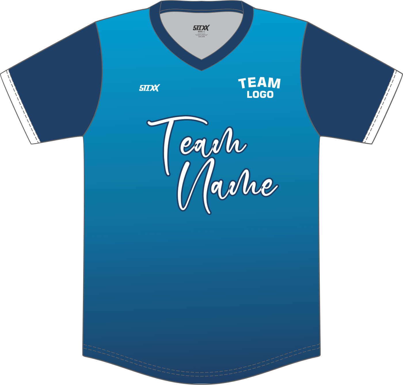 Custom V-Neck Baseball Jersey