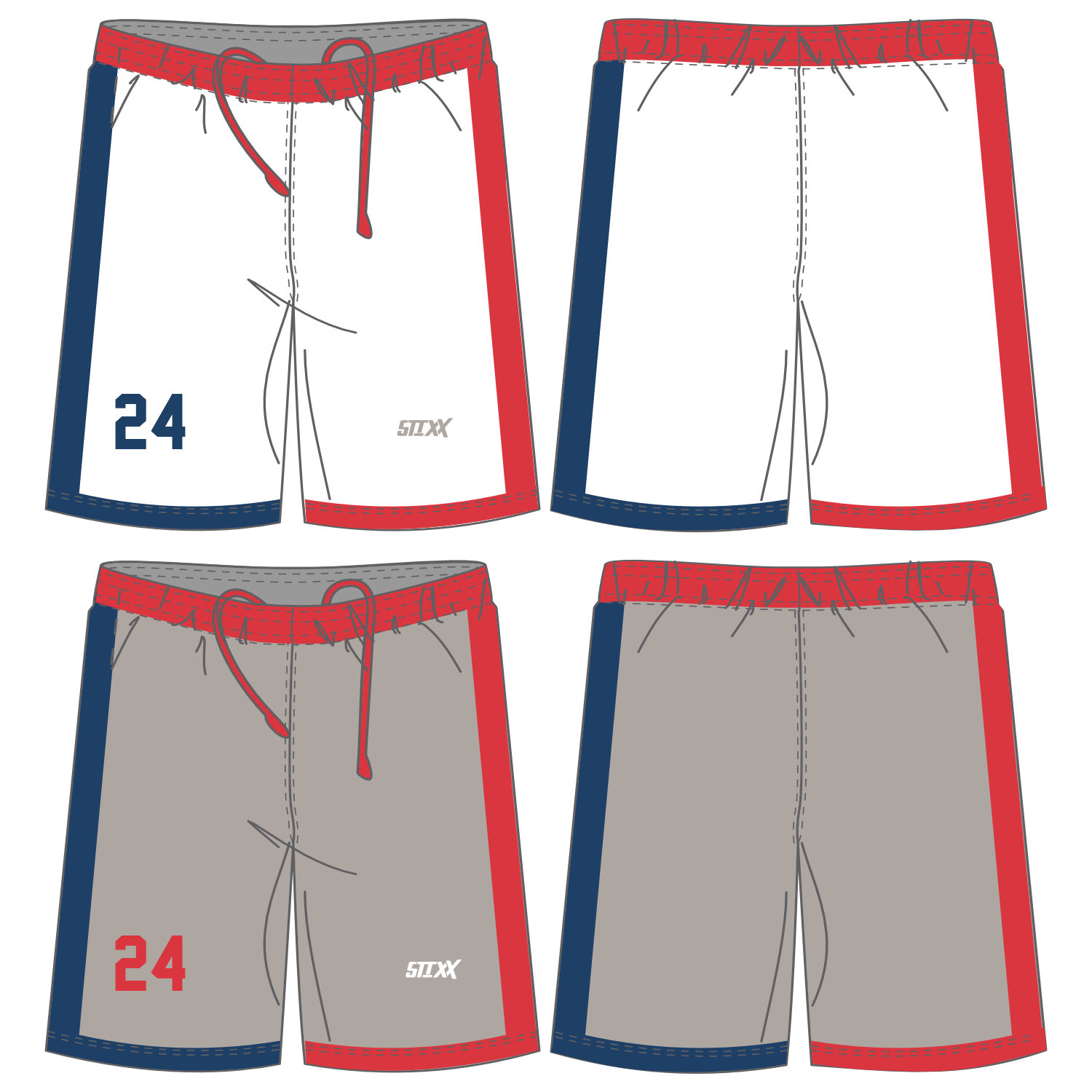 CUSTOM REVERSIBLE BASKETBALL SHORTS