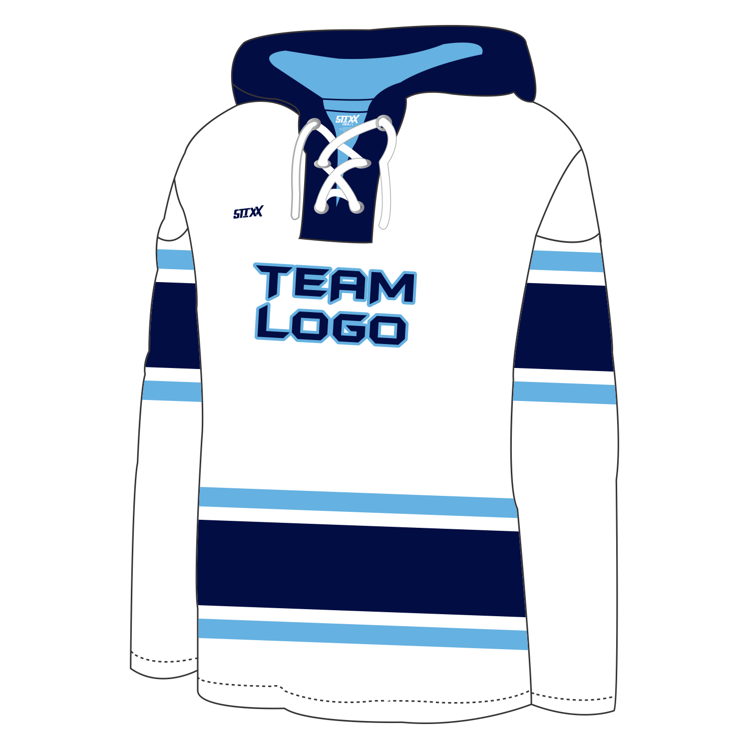 Custom Team ICE Hockey Hoodie