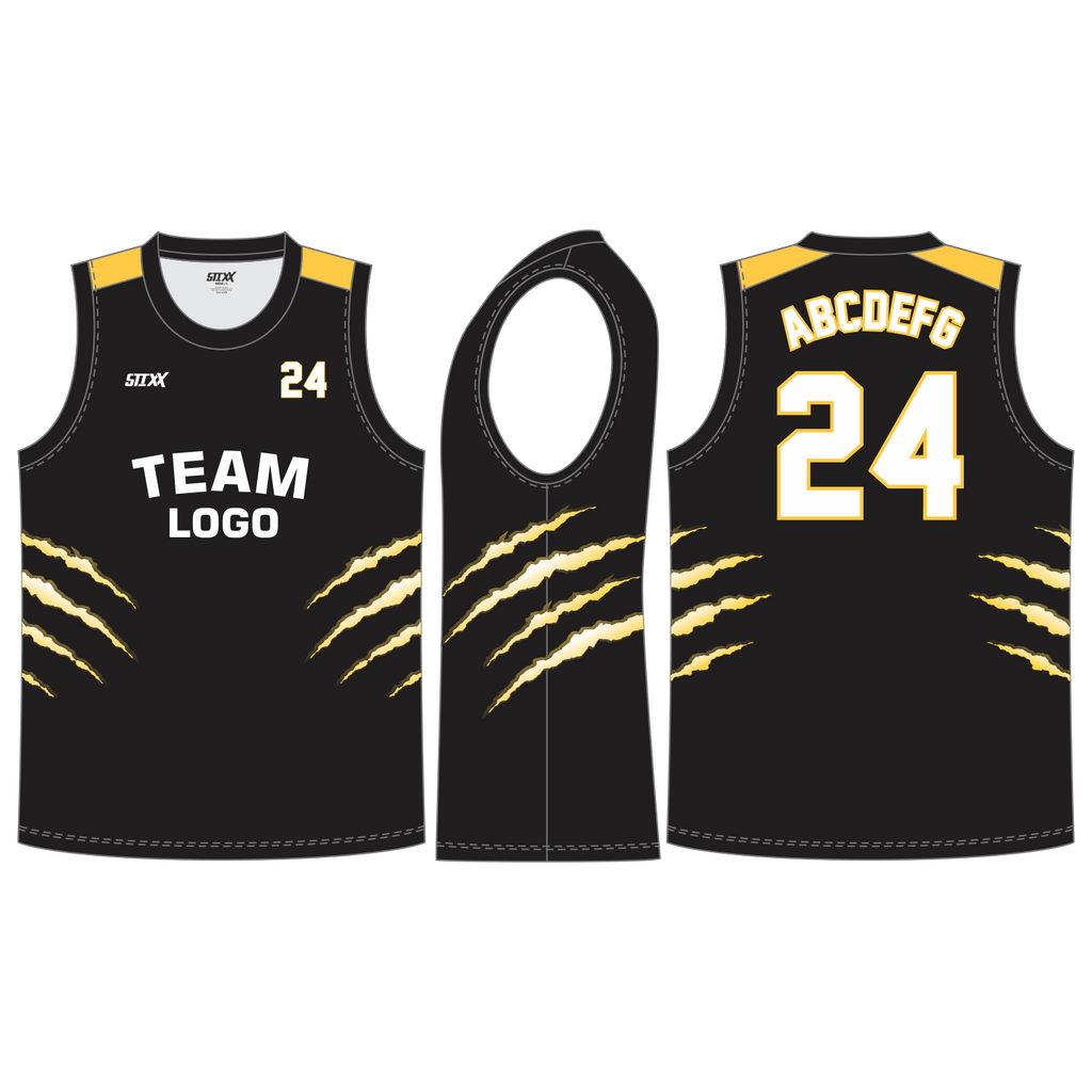 CUSTOM ROUND/CREW NECK BASKETBALL JERSEYS
