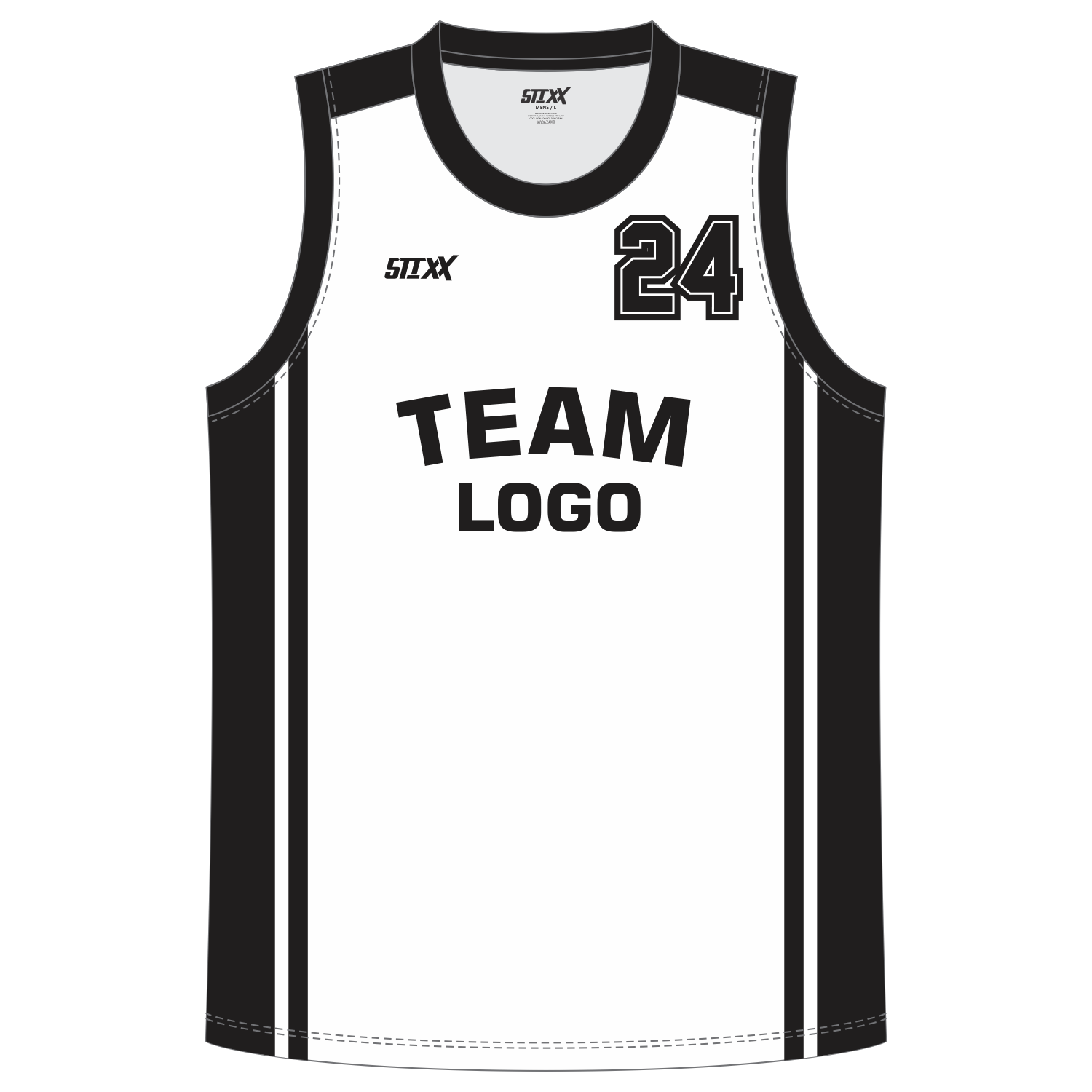 CUSTOM ROUND/CREW NECK BASKETBALL JERSEYS