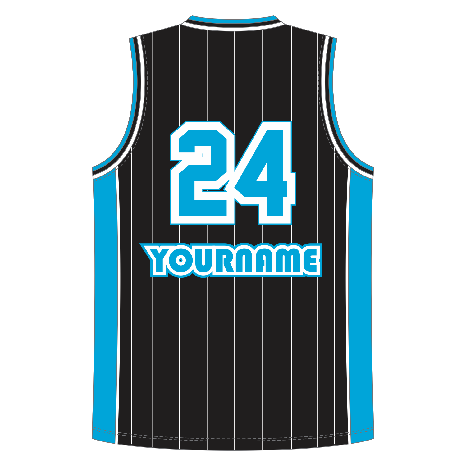 CUSTOM V-NECK BASKETBALL JERSEYS