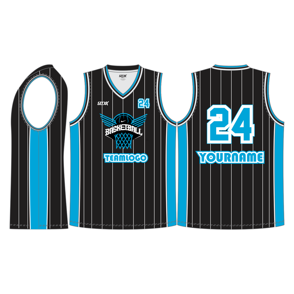 CUSTOM V-NECK BASKETBALL JERSEYS