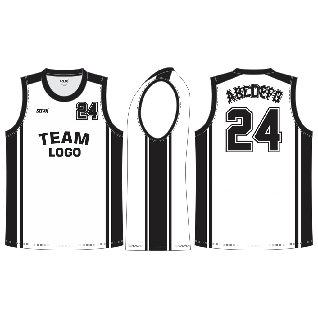CUSTOM ROUND/CREW NECK BASKETBALL JERSEYS