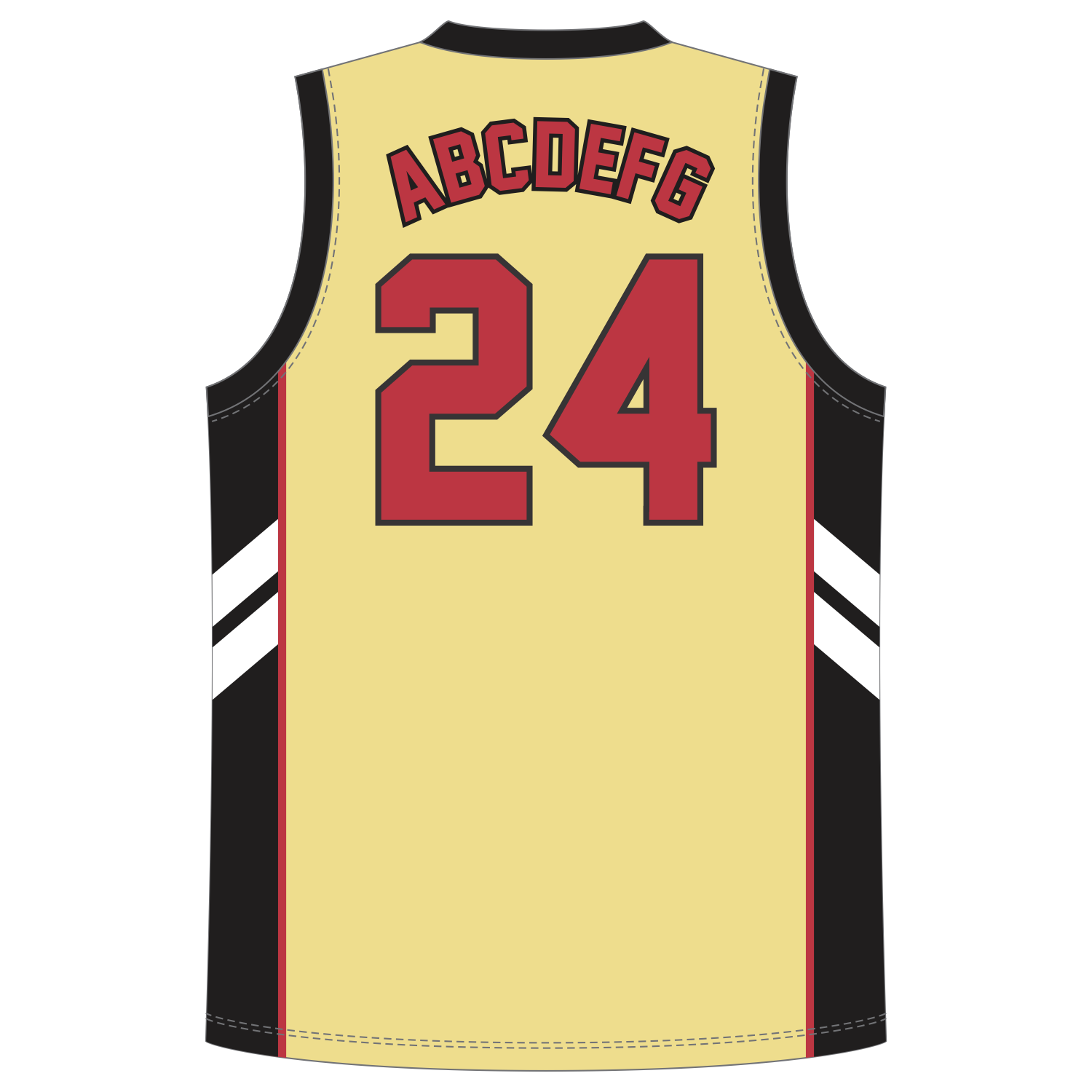 CUSTOM ROUND/CREW NECK BASKETBALL JERSEYS