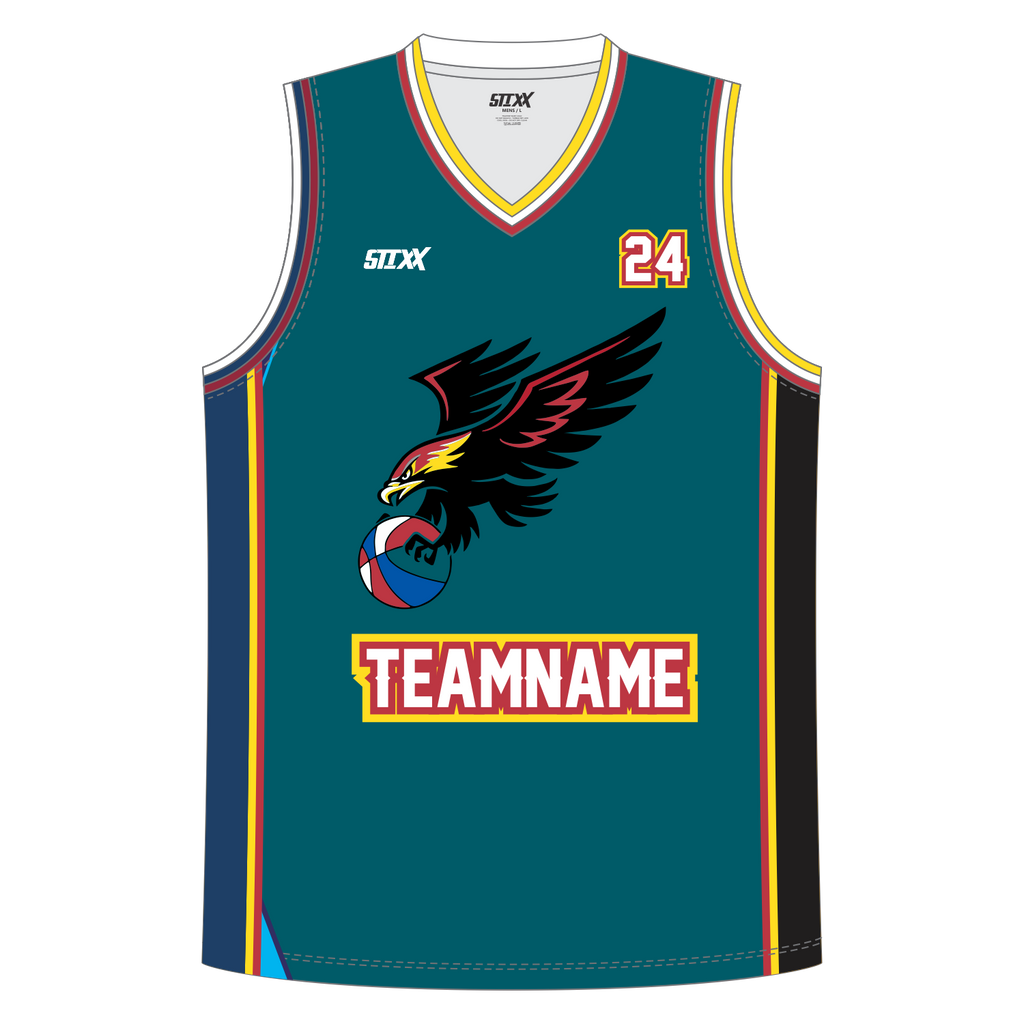 CUSTOM V-NECK BASKETBALL JERSEYS