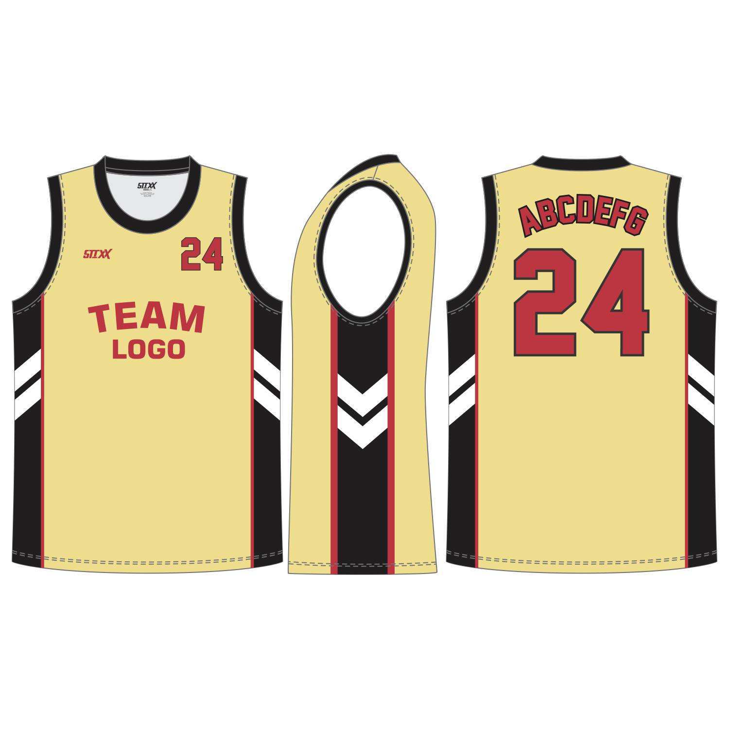 CUSTOM ROUND/CREW NECK BASKETBALL JERSEYS