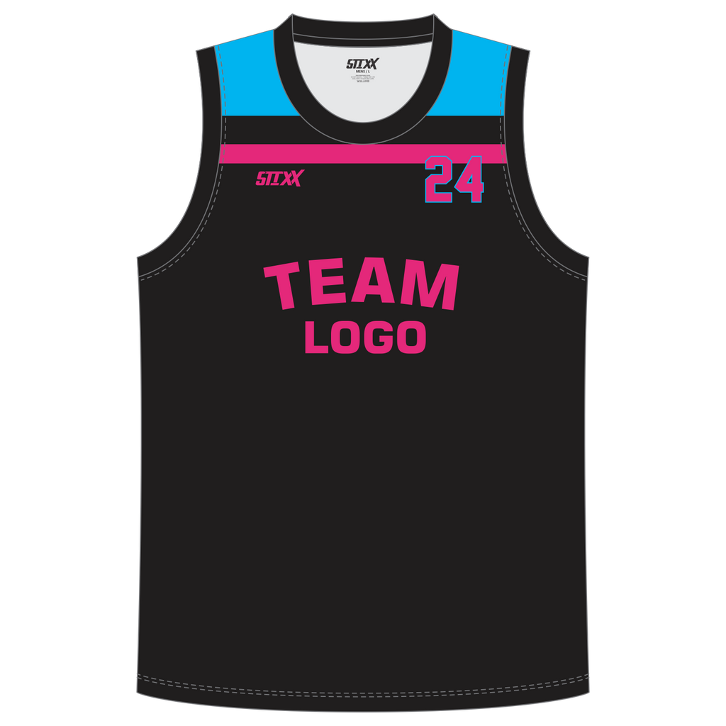 CUSTOM ROUND/CREW NECK BASKETBALL JERSEYS