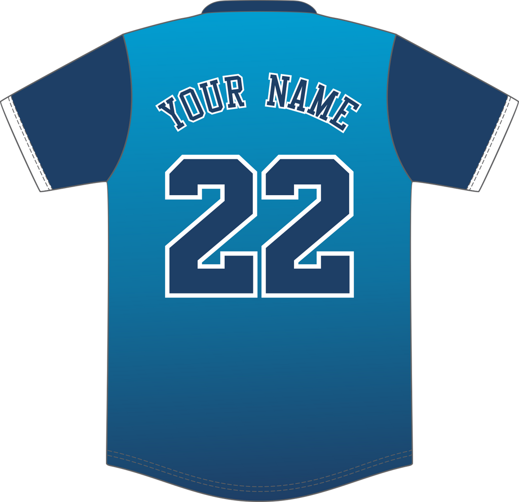 Custom V-Neck Baseball Jersey