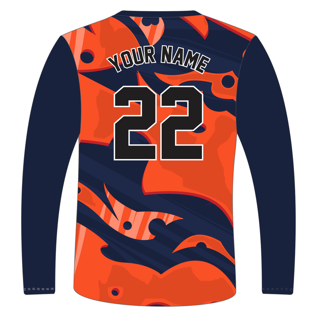 Custom Long Sleeve Crew Neck T-Shirts