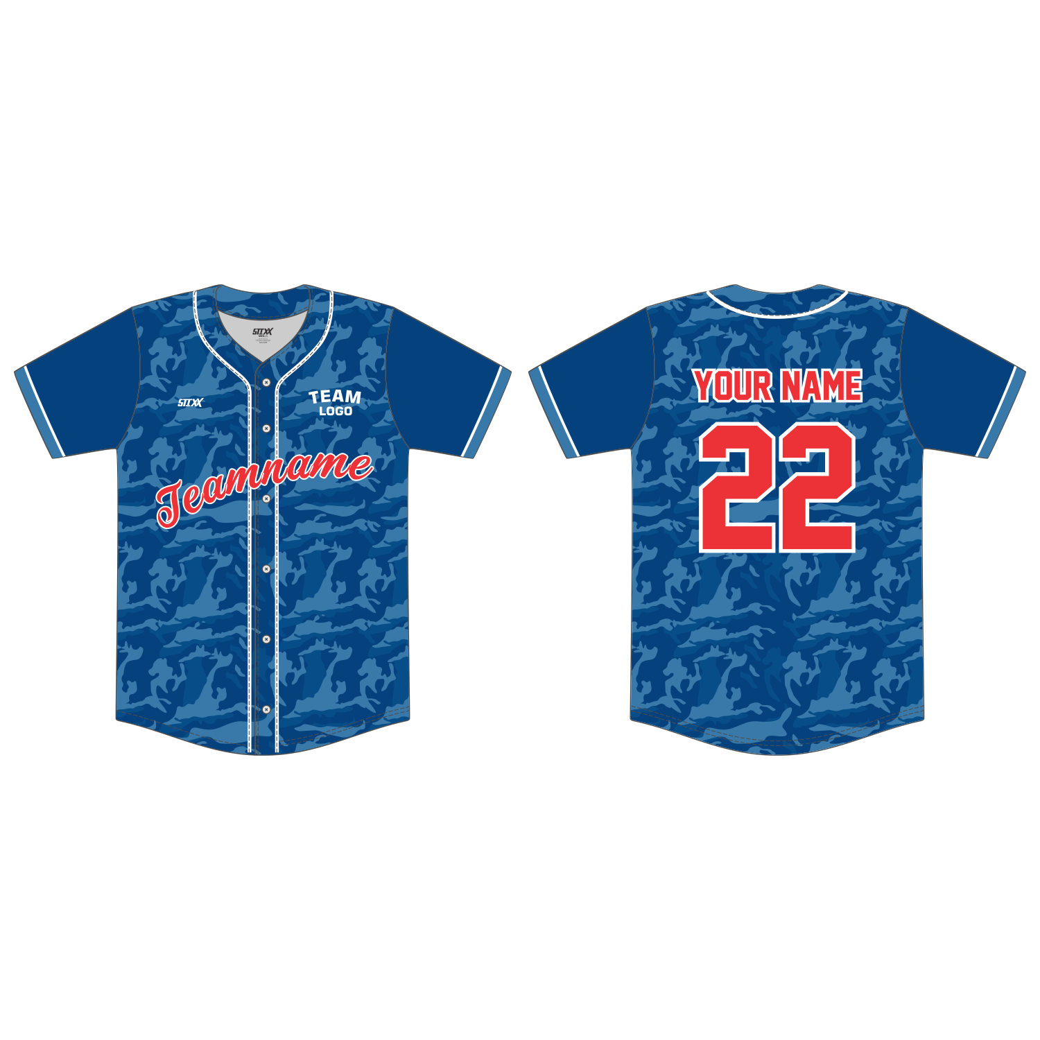 Custom Button-Down Baseball Jerseys