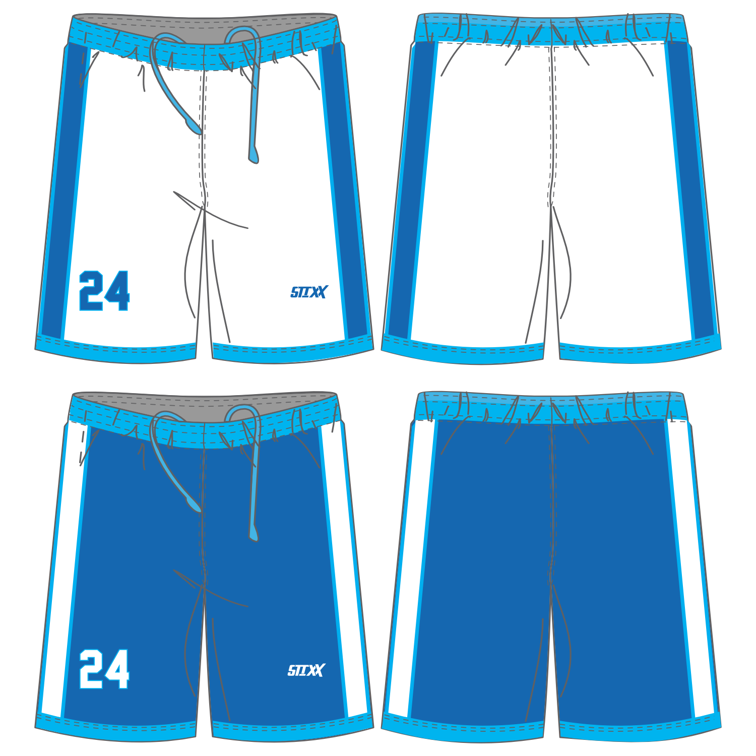CUSTOM REVERSIBLE BASKETBALL SHORTS