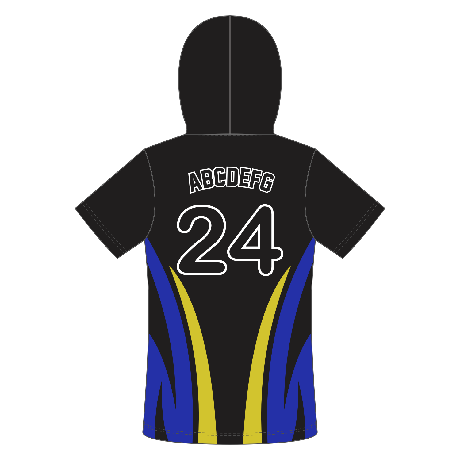 CUSTOM SHORT SLEEVE HOODIE SHOOTING SHIRTS