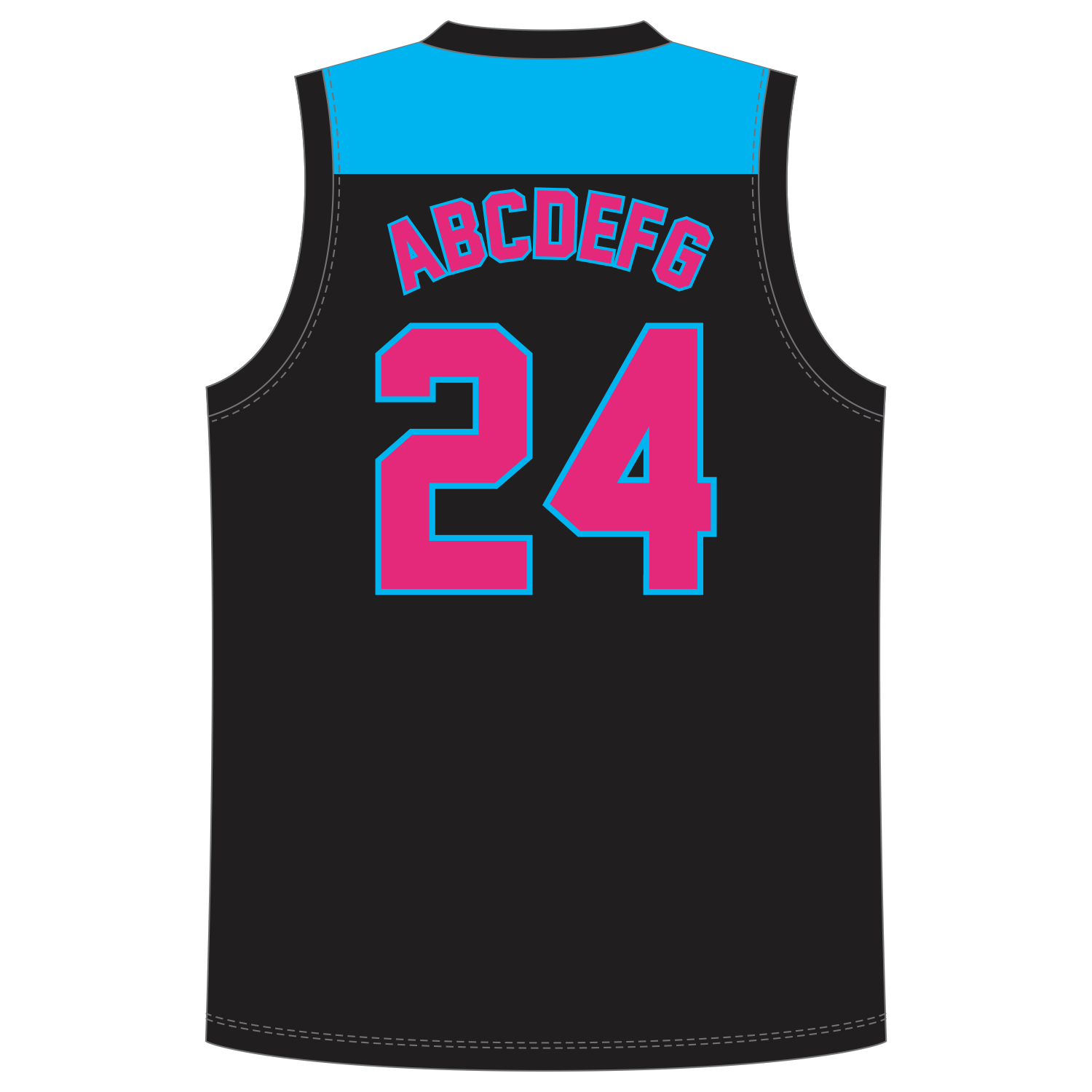 CUSTOM ROUND/CREW NECK BASKETBALL JERSEYS