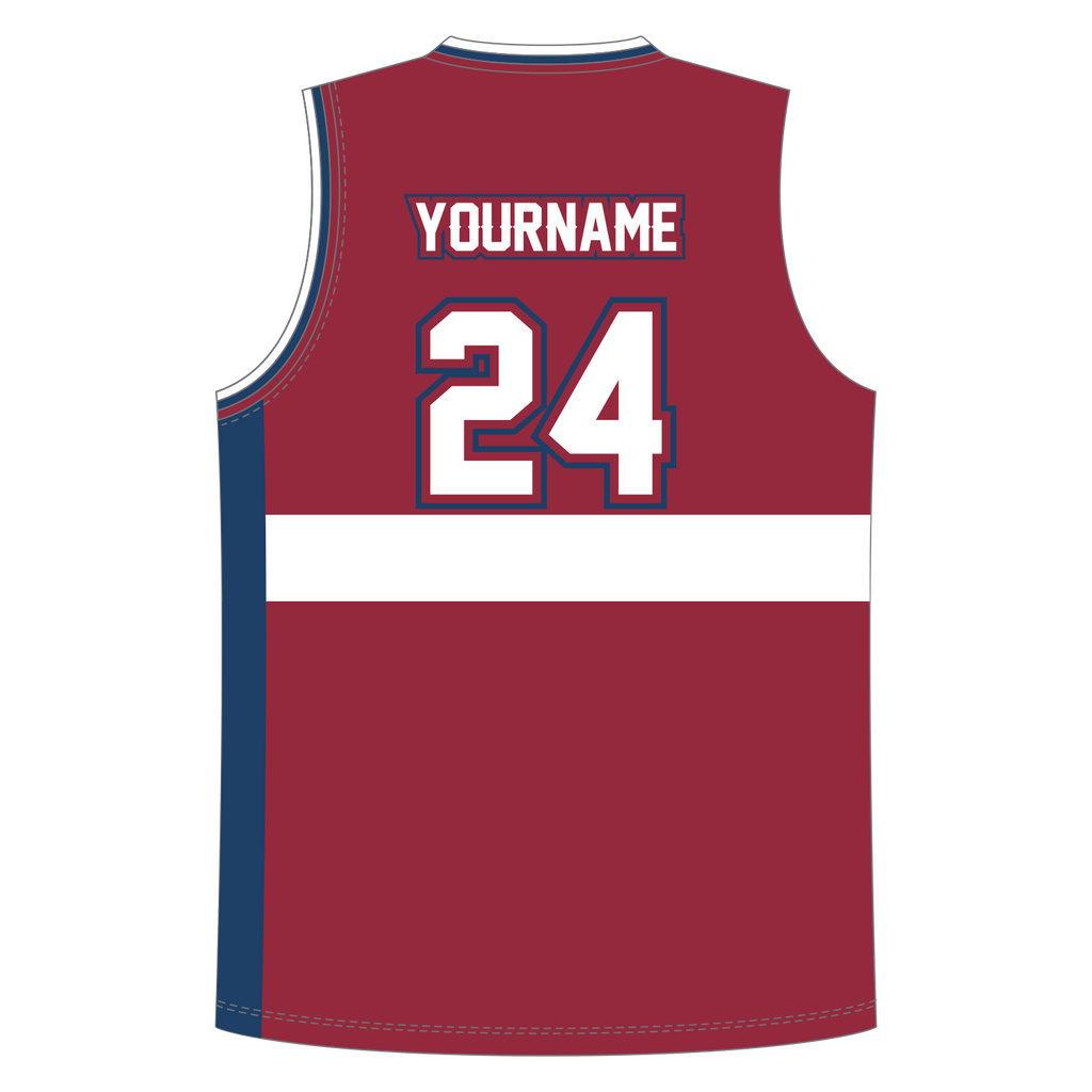 CUSTOM V-NECK BASKETBALL JERSEYS
