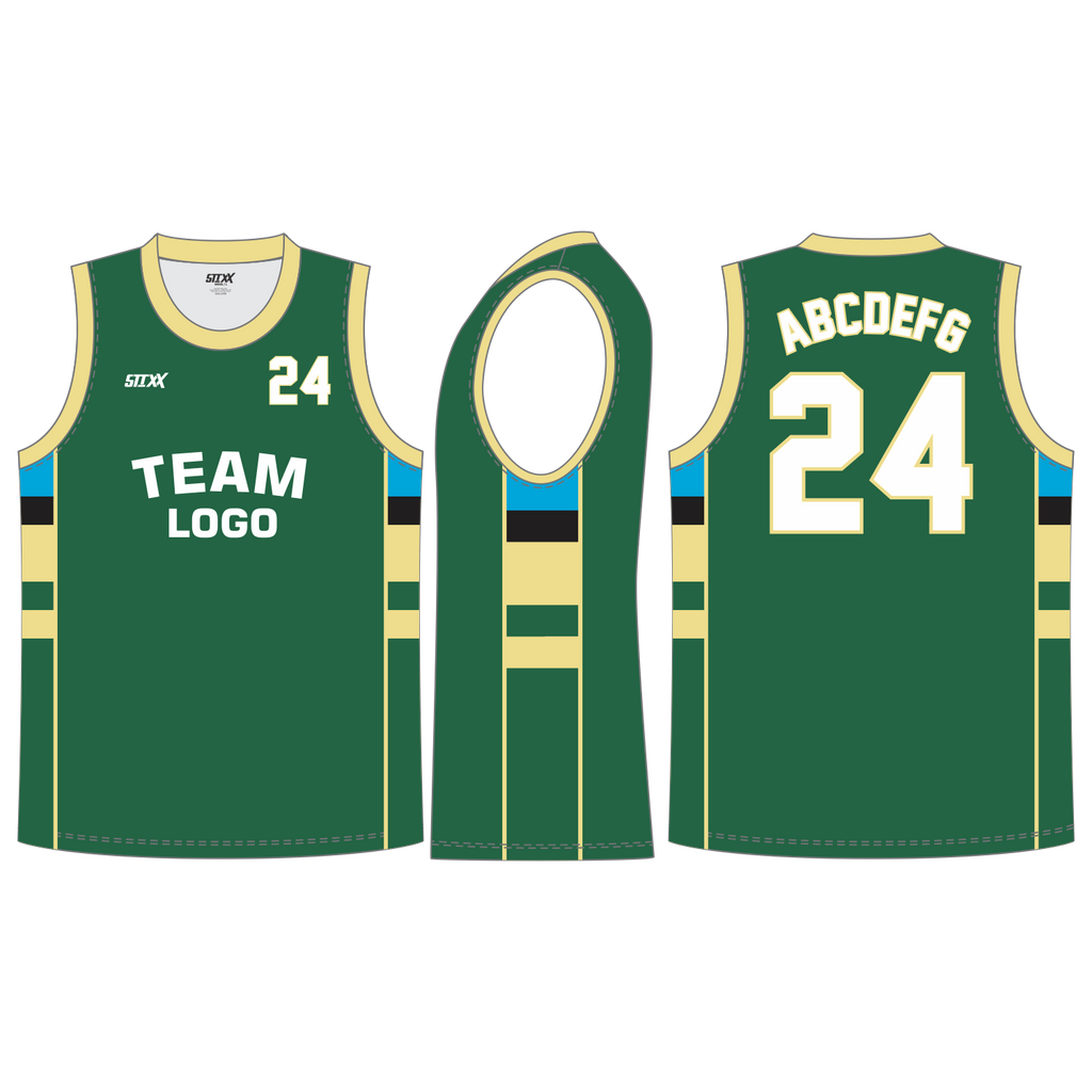 CUSTOM ROUND/CREW NECK BASKETBALL JERSEYS