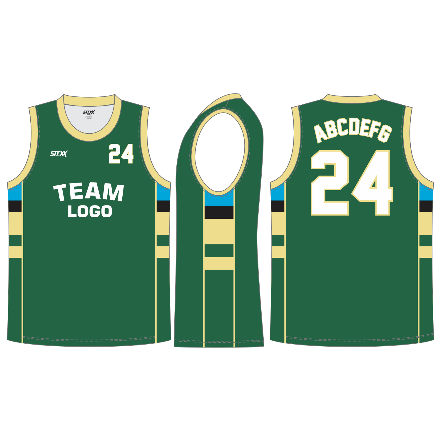 CUSTOM ROUND/CREW NECK BASKETBALL JERSEYS