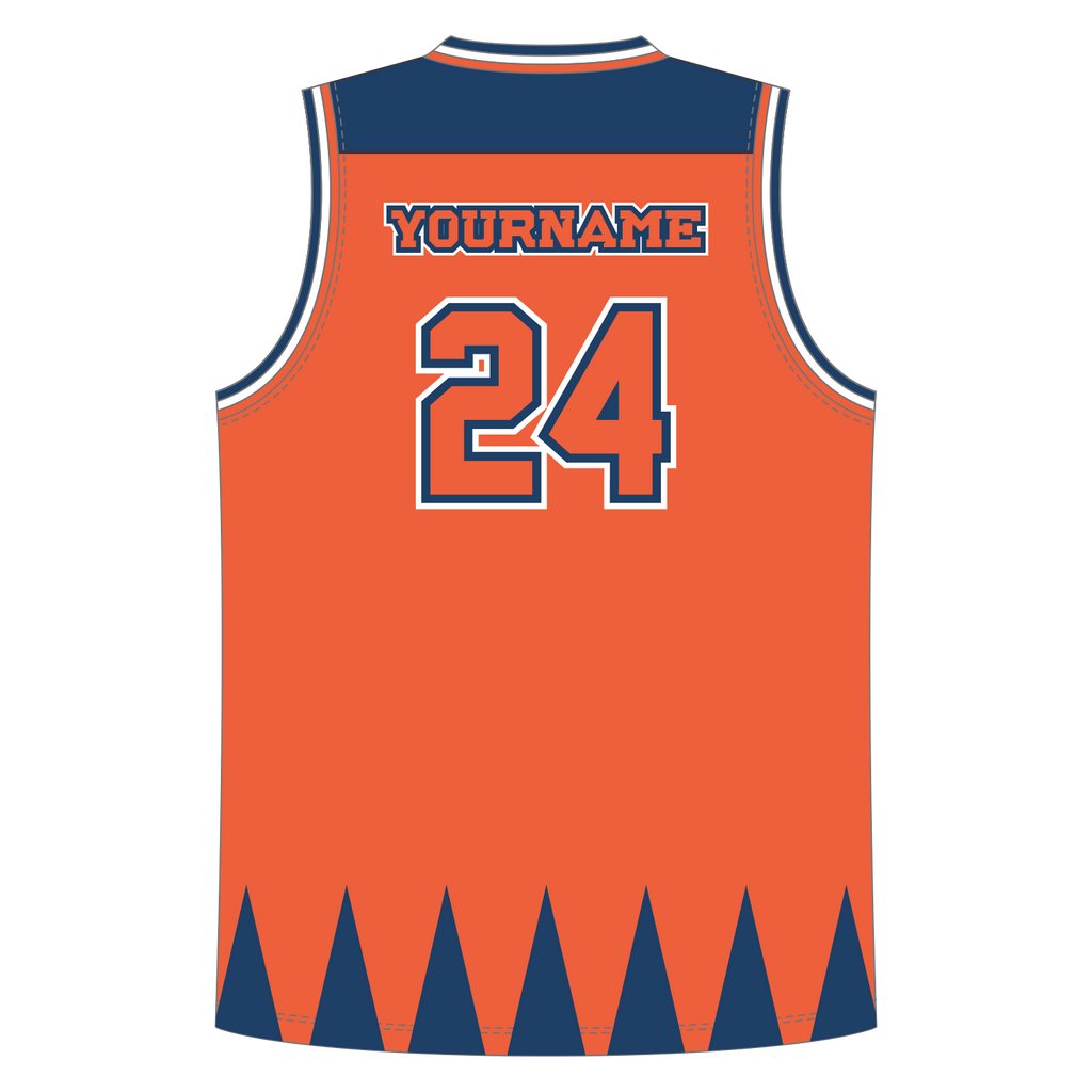 CUSTOM V-NECK BASKETBALL JERSEYS