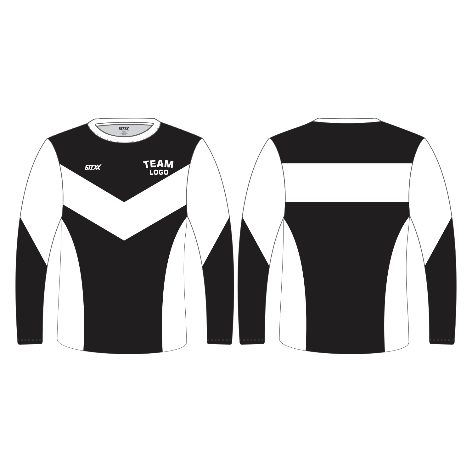 CUSTOM LONG SLEEVE SHOOTING SHIRTS (ROUND NECK)