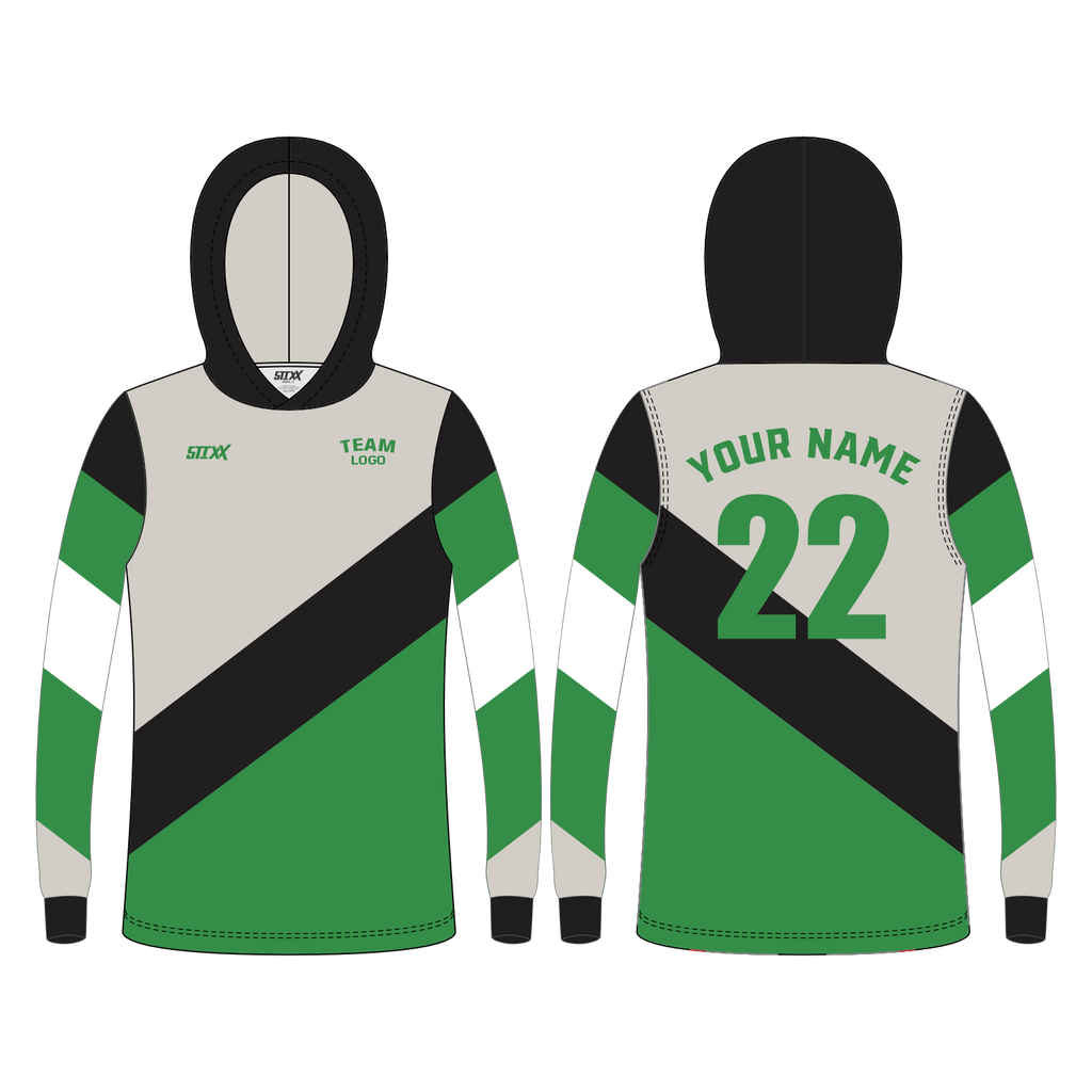 CUSTOM LONG SLEEVE HOODIE SHOOTING SHIRTS