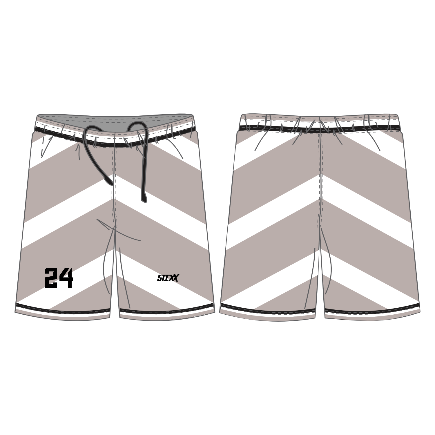 CUSTOM REVERSIBLE BASKETBALL SHORTS