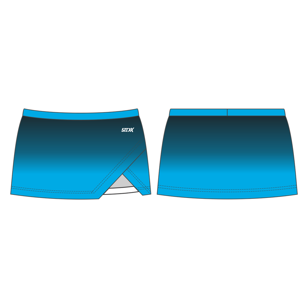 Custom Crossover Vent Cheerleading Skirts