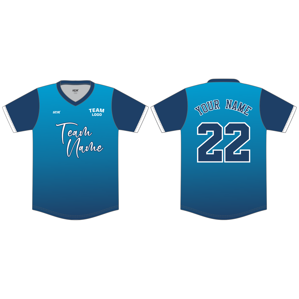 Custom V-Neck Baseball Jersey