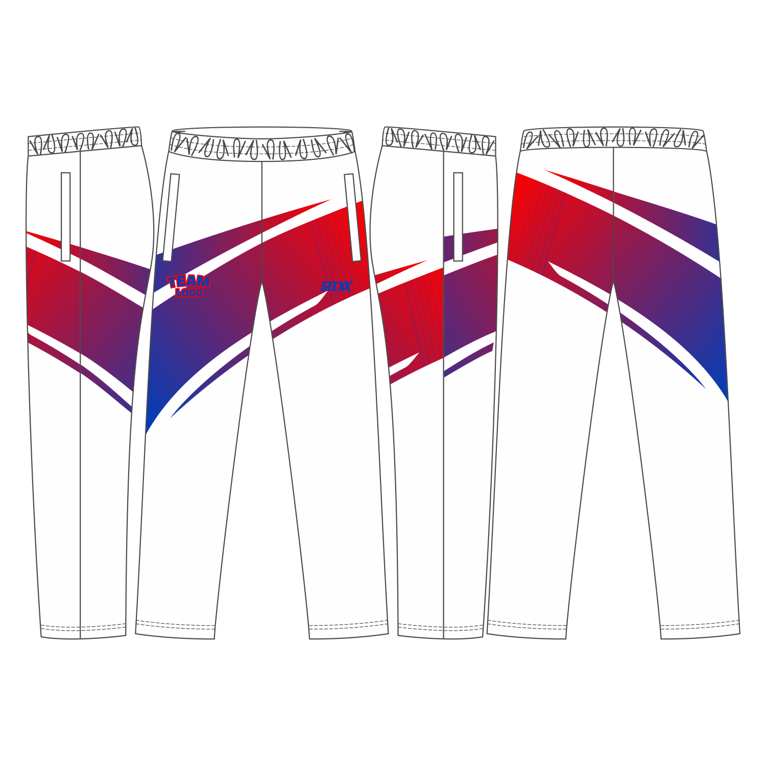 CUSTOM WARMUP PANTS