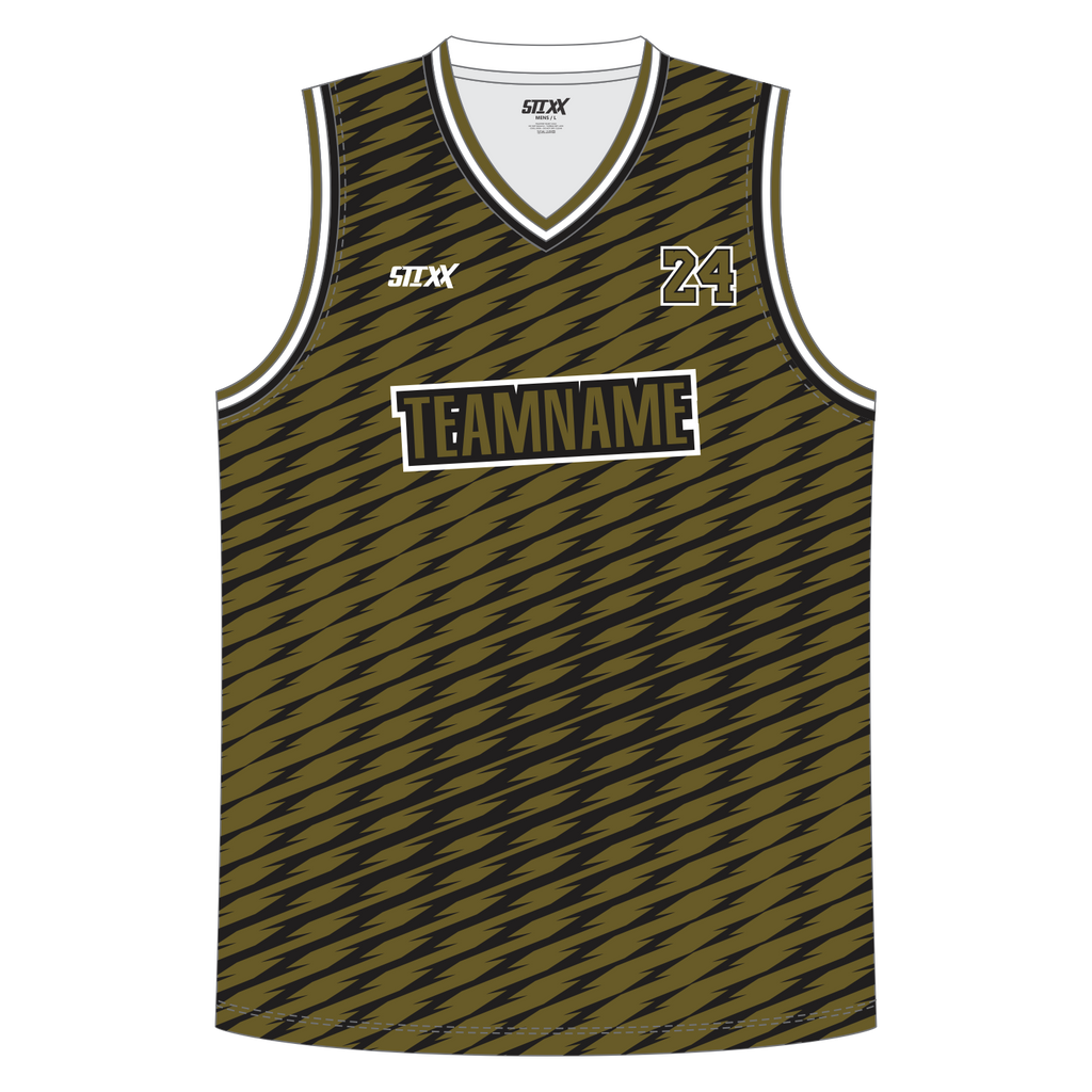 CUSTOM V-NECK BASKETBALL JERSEYS