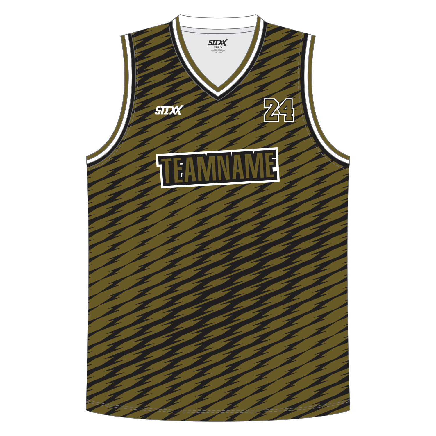 CUSTOM V-NECK BASKETBALL JERSEYS