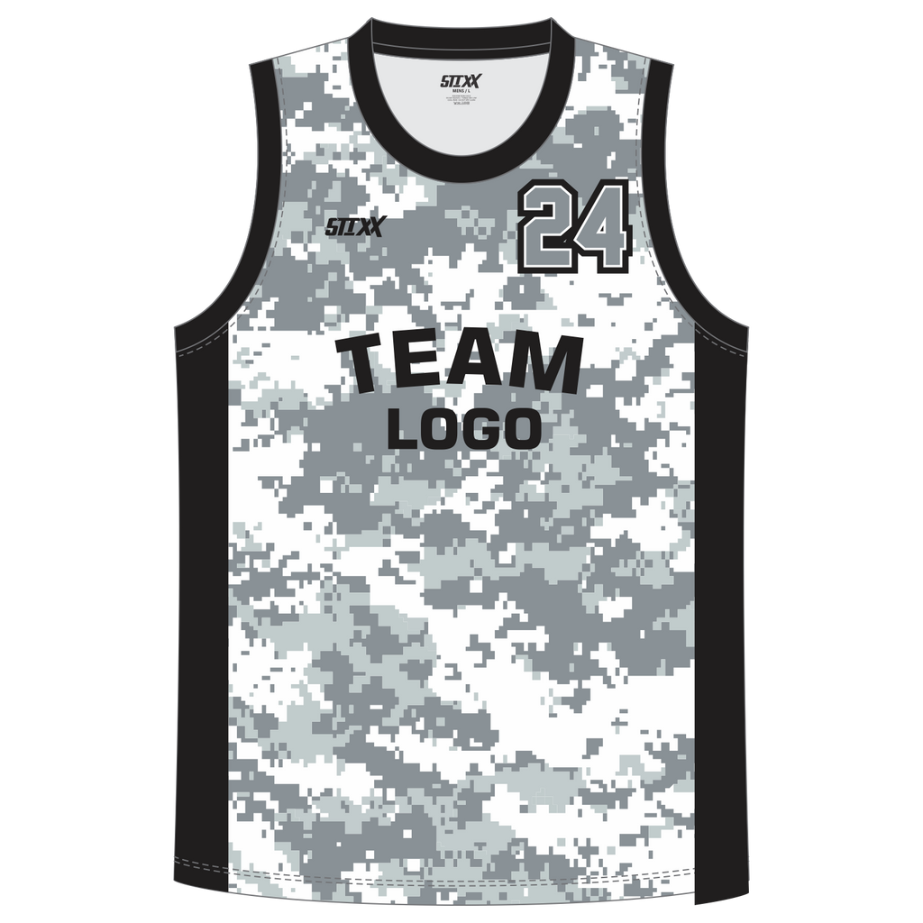 CUSTOM ROUND/CREW NECK BASKETBALL JERSEYS